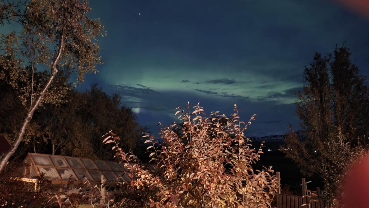 Karuna Guesthouse Saudarkrokur Bagian luar foto